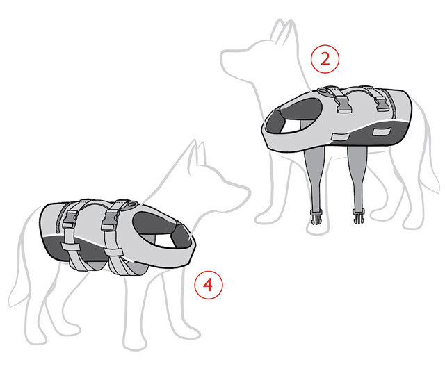 Спасательный жилет для собак EzyDog | Standard